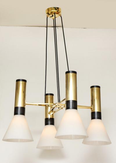  Stilnovo Suspension Light by Stilnovo no 1174 Italy c 1950