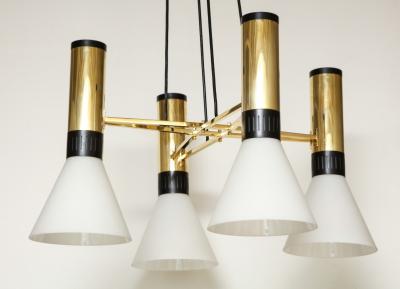  Stilnovo Suspension Light by Stilnovo no 1174 Italy c 1950