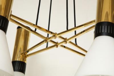  Stilnovo Suspension Light by Stilnovo no 1174 Italy c 1950