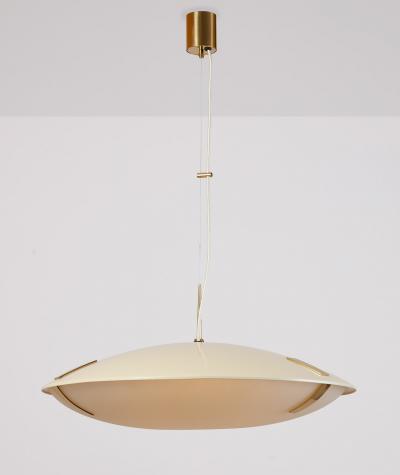  Stilnovo Two Stilnovo Pendant Chandeliers Italy ca 1960