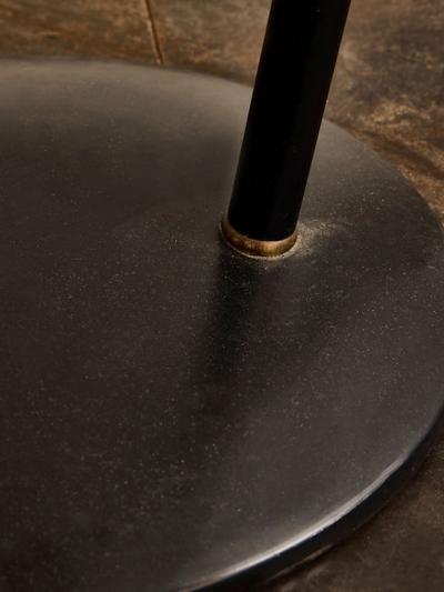  Stilnovo Vintage Stilnovo Metal and Opaline Floor Lamp