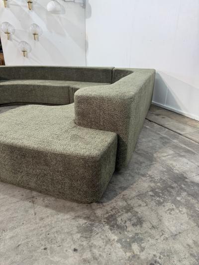  Stilwood Lara Modular Curved Sofa Italy 1970s