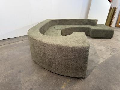  Stilwood Lara Modular Curved Sofa Italy 1970s