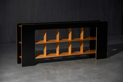  Stilwood Postmodern Bookcase by Roberto Pamio and Renato Toso for Stilwood Italy 1970s