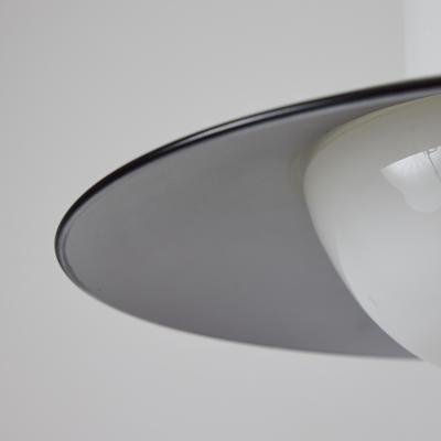  Stockmann Orno 1940s Gunilla Jung Model 1005 Glass Metal Ceiling Lamp for Stockmann Orno