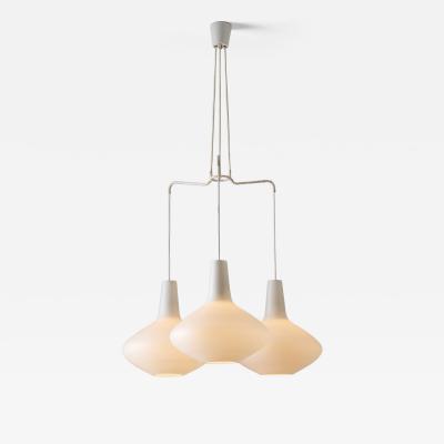  Stockmann Orno Lisa Johansson Pape for Stockmann Orno Bulbo Chandelier 1950s