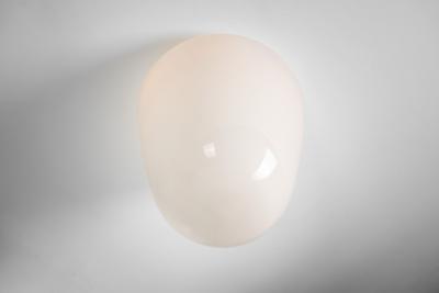  Stockmann Orno Model 70 013 Stockmann Orno Opal Glass Flush Mount Finland ca 1950s