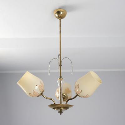  Stockmann Oy Finnish Mid Century Modern Pendant Model 62 004 3 Stockmann Tukku 1950s