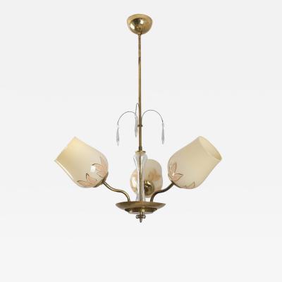  Stockmann Oy Finnish Mid Century Modern Pendant Model 62 004 3 Stockmann Tukku 1950s