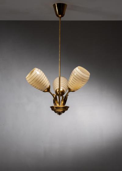  Stockmann Oy Stockmann 3 armed chandelier