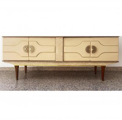  Stone Hill Furniture Stone Hill Furniture Asian Modern Hollywood Regency Credenza