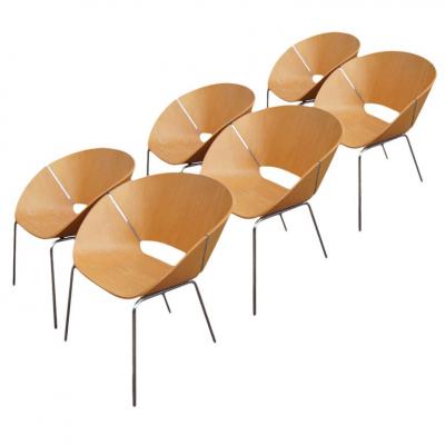  Stow Davis Furniture Co 1 Wolfgang Mezger for Davis Furniture Lipse Side Chair