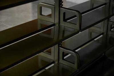  Strafor Modular Freestanding Shelving System France 1950s