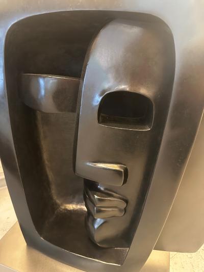  Strong Cuevas Visitation Sculpture by Elizabeth Strong Cuevas