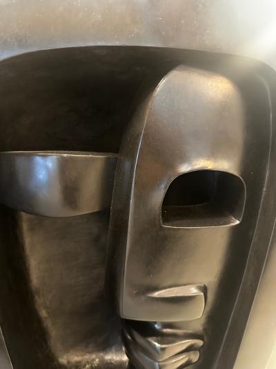  Strong Cuevas Visitation Sculpture by Elizabeth Strong Cuevas