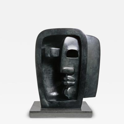  Strong Cuevas Visitation Sculpture by Elizabeth Strong Cuevas