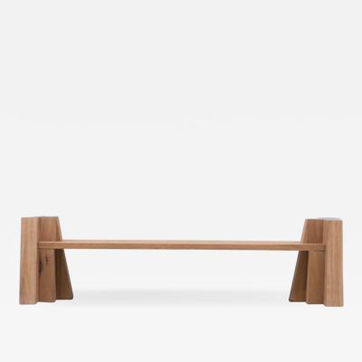  Studio Arno Declercq AD Bank in Walnut by Arno Declercq