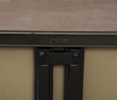  Studio B B P R Steel Cabinet with Sliding Doors by B B P R for Olivetti Italy c 1960