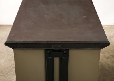  Studio B B P R Steel Cabinet with Sliding Doors by B B P R for Olivetti Italy c 1960