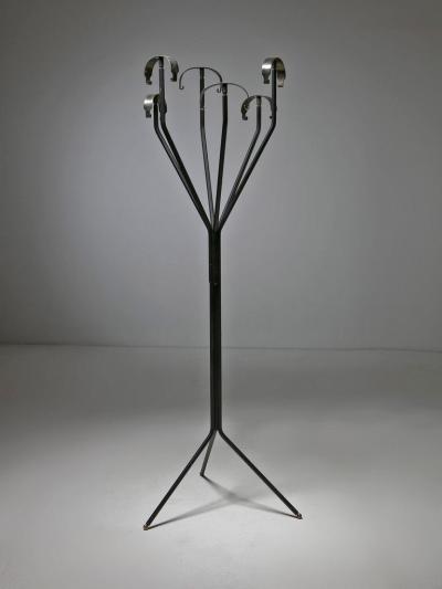  Studio BBPR Erato Metal Coat Rack by BBPR for Artemide Italy 1960s
