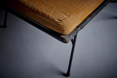  Studio BBPR Fully Original Elettra Lounge Chair with Ottoman by Studio BBPR for Arflex