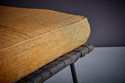  Studio BBPR Fully Original Elettra Lounge Chair with Ottoman by Studio BBPR for Arflex