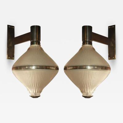  Studio BBPR Pair of Artemide Sconces designed by BBPR Studios