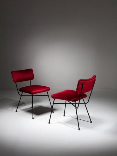  Studio BBPR Pair of Urania Chairs by BBPR for Arflex