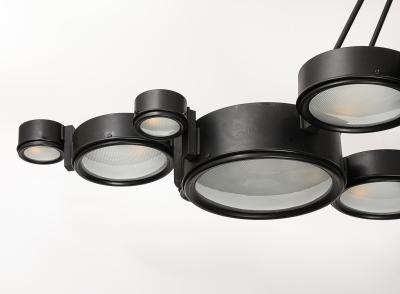  Studio BBPR Rare Large Ceiling Light by Studio BBPR for Arteluce