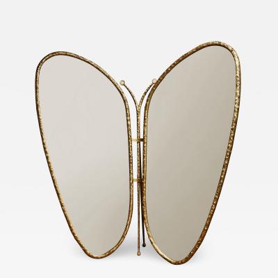  Studio Glustin Butterfly mirror in bronze by Galerie Glustin