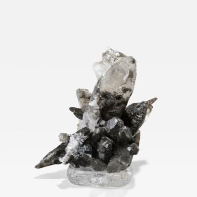  Studio Greytak Studio Greytak Smoky Quartz on Crystal Base Smoky Quartz