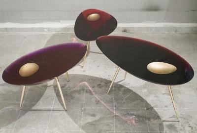  Studio Manda Avocado Occasional Table by Studio Manda