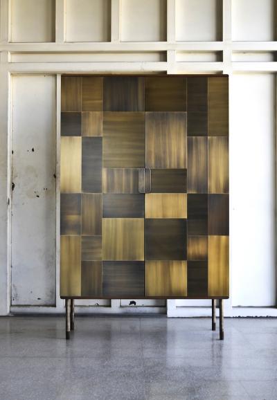 Studio Manda Kikano Bar Cabinet by Studio Manda
