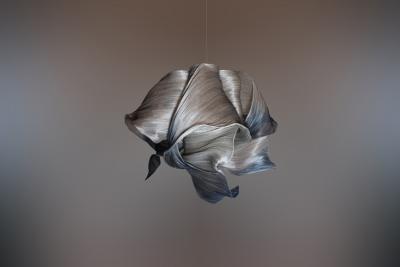  Studio Mirei Modern Fabric Pendant Hand Painted Light Nebula 60cm by Studio Mirei In Stock