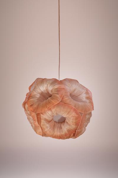  Studio Mirei Modern Fabric Pendant Plain Light Anemone Grande from Studio Mirei