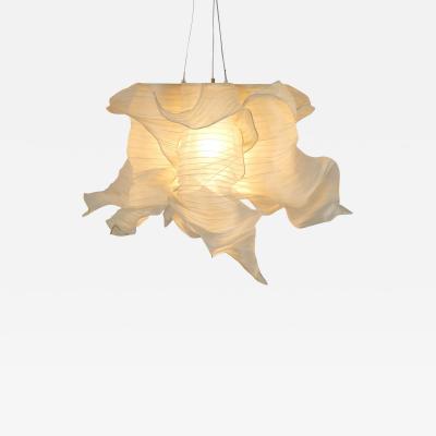  Studio Mirei Modern Fabric Pendant Plain Light Nebula 80cm by Studio Mirei In Stock