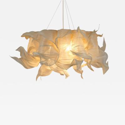  Studio Mirei Modern Fabric Pendant Plain Light Nebula Grande 100cm by Studio Mirei