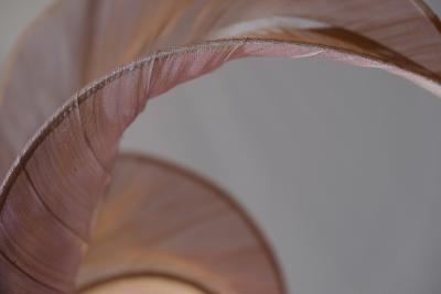  Studio Mirei Modern Sculptural Fabric Floor Lamp from Mirei Monticelli Aquarius in Stock