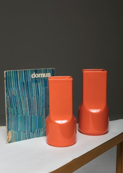  Studio O P I Set of Three Ceramic Vases by Studio O P I for Gabbianelli 