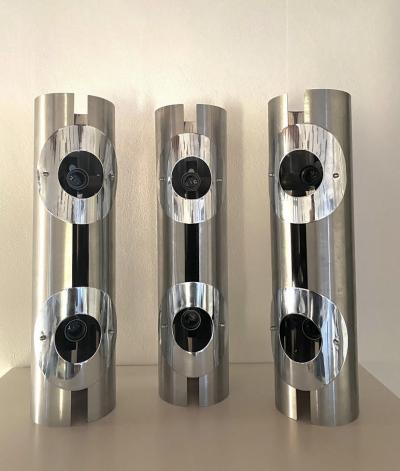  Studio Reggiani Set of 3 Large Wall Lights
