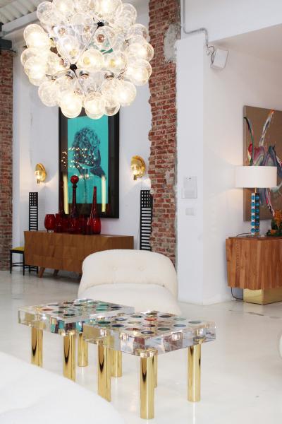  Studio Superego Contemporary Modern Pair of Italian Coffee Tables Designed by Superego Studio
