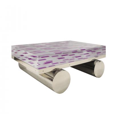  Studio Superego On The Road Coffe Table Made of Plexiglass and Steel base By Superego Studio