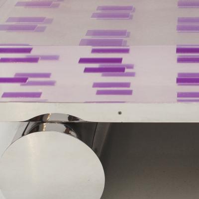  Studio Superego On The Road Coffe Table Made of Plexiglass and Steel base By Superego Studio