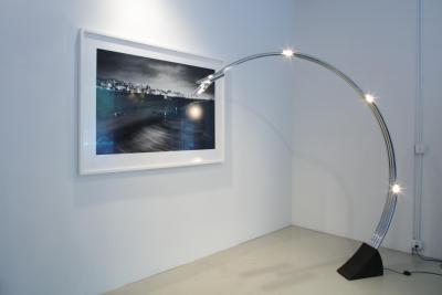  Studio Tetrarch Studio Tetrach Chrome Floor Lamp