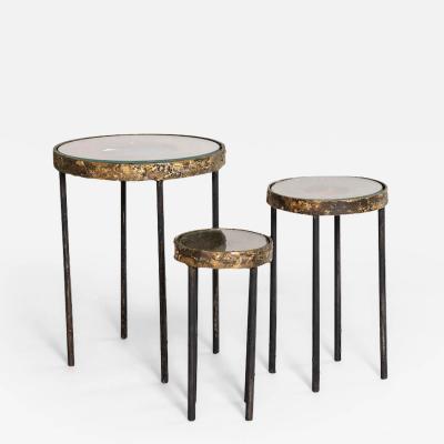  Studio Van den Akker Moon Pool Nesting Tables by James Bearden for Studio Van den Akker