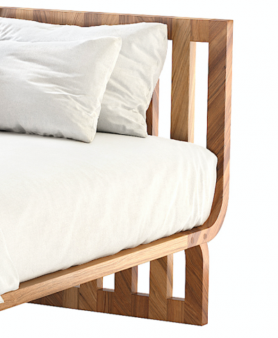  Studio Van den Akker The Finn Bed by Studio Van den Akker