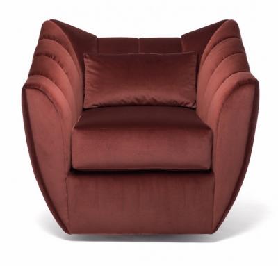  Studio Van den Akker The Goddard Swivel Club Chair by Studio Van den Akker
