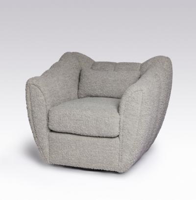  Studio Van den Akker The Goddard Swivel Club Chair by Studio Van den Akker