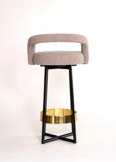  Studio Van den Akker Thomas Bar Counter Swivel Stool by Studio Van den Akker