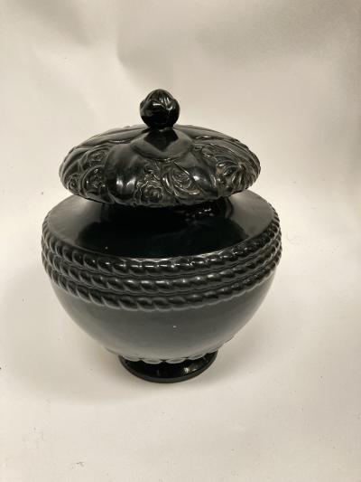  Sue et Mare 1925s glazed ceramic vase by Sue et Mare